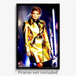 Pixel Art Poster - Flashy Trench (8 Bit Psychedelic Trippy Video Game Print)