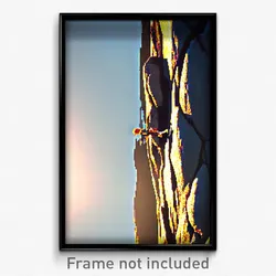 Pixel Art Poster - Agile Crack (8 Bit Psychedelic Trippy Weird Video Game Print)