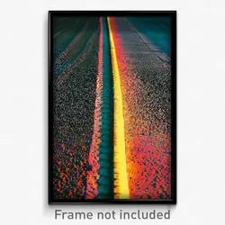 Pixel Art Poster - Puny Track (8 Bit Psychedelic Trippy Weird Video Game Print)