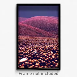 Pixel Art Poster - Rubbery Heath (8 Bit Psychedelic Trippy Video Game Print)