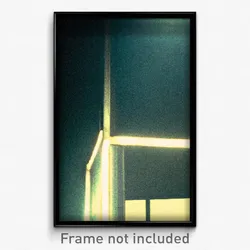 Pixel Art Poster - Nifty Darkness (8 Bit Psychedelic Trippy Video Game Print)