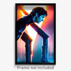 Pixel Art Poster - Puzzling Vein (8 Bit Psychedelic Trippy Video Game Print)