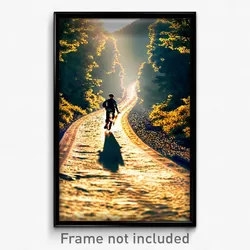 Pixel Art Poster - Glamorous Trail (8 Bit Psychedelic Trippy Video Game Print)