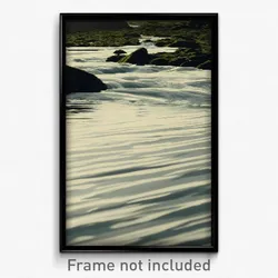 Pixel Art Poster - Bleak Runoff (8 Bit Psychedelic Trippy Video Game Print)