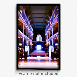 Pixel Art Poster - Remarkable Manor (8 Bit Psychedelic Trippy Video Game Print)
