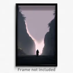 Pixel Art Poster - Dark March (8 Bit Psychedelic Trippy Weird Video Game Print)