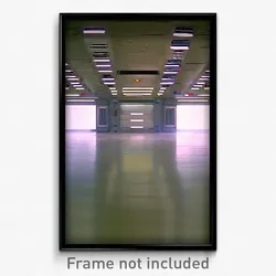 Pixel Art Poster - Empty Empire (8 Bit Psychedelic Trippy Video Game Print)