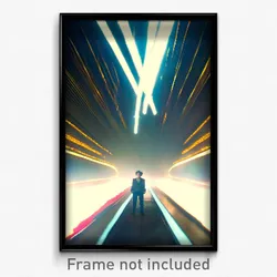 Pixel Art Poster - Dizzying Spectacle (8 Bit Psychedelic Video Game Print)