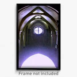 Pixel Art Poster - Frightening Vault (8 Bit Psychedelic Trippy Video Game Print)