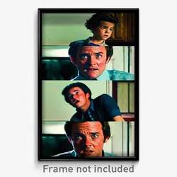 Pixel Art Poster - Agitated Hutch (8 Bit Psychedelic Trippy Video Game Print)