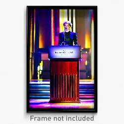 Pixel Art Poster - Noteworthy Pulpit (8 Bit Psychedelic Trippy Video Game Print)