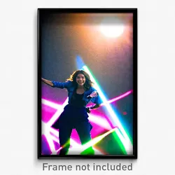 Pixel Art Poster - Energetic Opening (8 Bit Psychedelic Trippy Video Game Print)