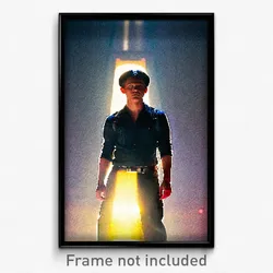 Pixel Art Poster - Silent Furth (8 Bit Psychedelic Trippy Video Game Print)