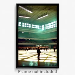 Pixel Art Poster - Dense High School (8 Bit Psychedelic Trippy Video Game Print)
