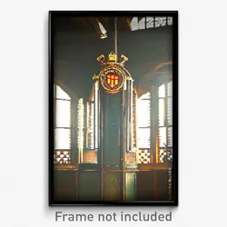 Pixel Art Poster - Worn Baronetcy (8 Bit Psychedelic Trippy Video Game Print)