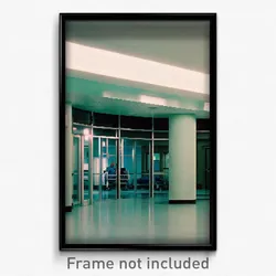 Pixel Art Poster - Superficial Hospital (8 Bit Psychedelic Video Game Print)