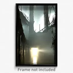 Pixel Art Poster - Grimy Rill (8 Bit Psychedelic Trippy Weird Video Game Print)