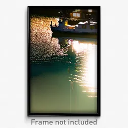 Pixel Art Poster - Showy Mooring (8 Bit Psychedelic Trippy Video Game Print)