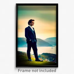 Pixel Art Poster - Tidy Firth (8 Bit Psychedelic Trippy Weird Video Game Print)