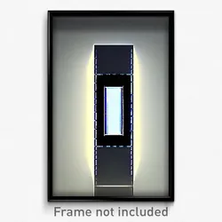 Pixel Art Poster - Rectangular Tube (8 Bit Psychedelic Trippy Video Game Print)