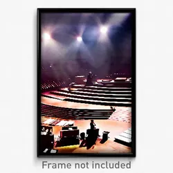 Pixel Art Poster - Musty Amphitheatre (8 Bit Psychedelic Video Game Print)