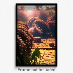 Pixel Art Poster - Dry Apiary (8 Bit Psychedelic Trippy Weird Video Game Print)
