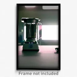 Pixel Art Poster - Narrow Blender (8 Bit Psychedelic Trippy Video Game Print)