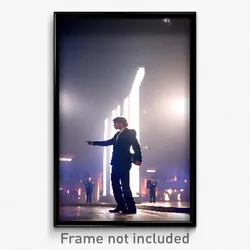 Pixel Art Poster - Prestigious State (8 Bit Psychedelic Trippy Video Game Print)