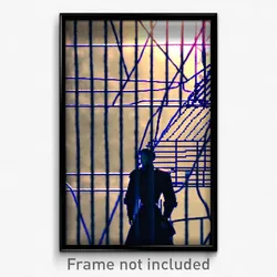 Pixel Art Poster - Wire Frame Ego Exploration (8 Bit Video Game Print)