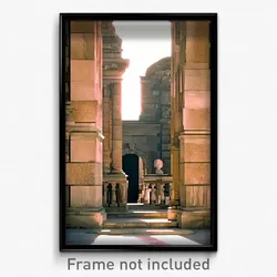Pixel Art Poster - Classic Stone (8 Bit Psychedelic Trippy Video Game Print)