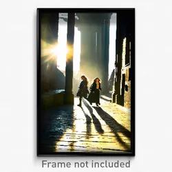 Pixel Art Poster - Average Pallisade (8 Bit Psychedelic Trippy Video Game Print)