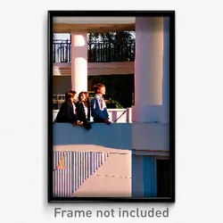 Pixel Art Poster - Standard Middle School (8 Bit Psychedelic Video Game Print)