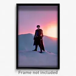 Pixel Art Poster - Stark Scar (8 Bit Psychedelic Trippy Weird Video Game Print)