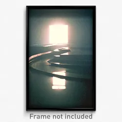 Pixel Art Poster - Accomplished Channel (8 Bit Psychedelic Video Game Print)