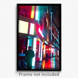 Pixel Art Poster - Glamorous Furth (8 Bit Psychedelic Trippy Video Game Print)