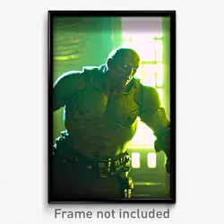 Pixel Art Poster - Acidic Chest (8 Bit Psychedelic Trippy Video Game Print)