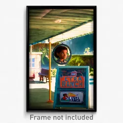Pixel Art Poster - Extra Small Ranch (8 Bit Psychedelic Trippy Video Game Print)