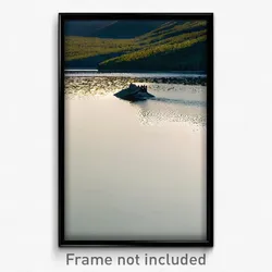 Pixel Art Poster - Memorable Reservoir (8 Bit Psychedelic Video Game Print)
