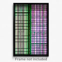 Pixel Art Poster - Normal Matrix (8 Bit Psychedelic Trippy Video Game Print)