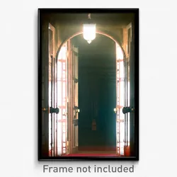 Pixel Art Poster - Sentimental Entrance (8 Bit Psychedelic Video Game Print)