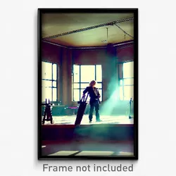 Pixel Art Poster - Zany Loft (8 Bit Psychedelic Trippy Weird Video Game Print)