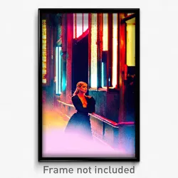 Pixel Art Poster - Glamorous Ghetto (8 Bit Psychedelic Trippy Video Game Print)