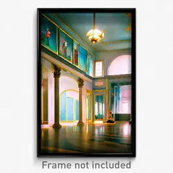 Pixel Art Poster - Lavish Gallery (8 Bit Psychedelic Trippy Video Game Print)