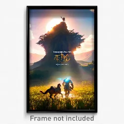 Pixel Art Poster - Treasured Ark (8 Bit Psychedelic Trippy Video Game Print)
