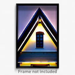 Pixel Art Poster - Active Gable (8 Bit Psychedelic Trippy Video Game Print)