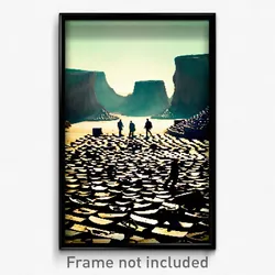 Pixel Art Poster - All Over The Place Boneyard (8 Bit Video Game Print)