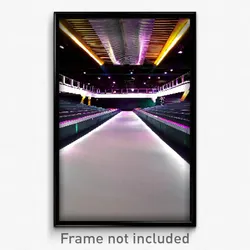 Pixel Art Poster - Esteemed Ramp (8 Bit Psychedelic Trippy Video Game Print)