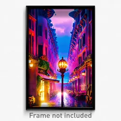 Pixel Art Poster - Lavish Baronetcy (8 Bit Psychedelic Trippy Video Game Print)