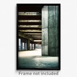 Pixel Art Poster - Concrete Vienna (8 Bit Psychedelic Trippy Video Game Print)