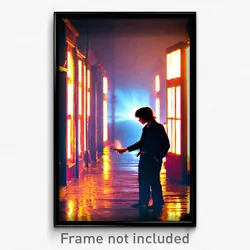 Pixel Art Poster - Authentic Pallisade (8 Bit Psychedelic Video Game Print)
